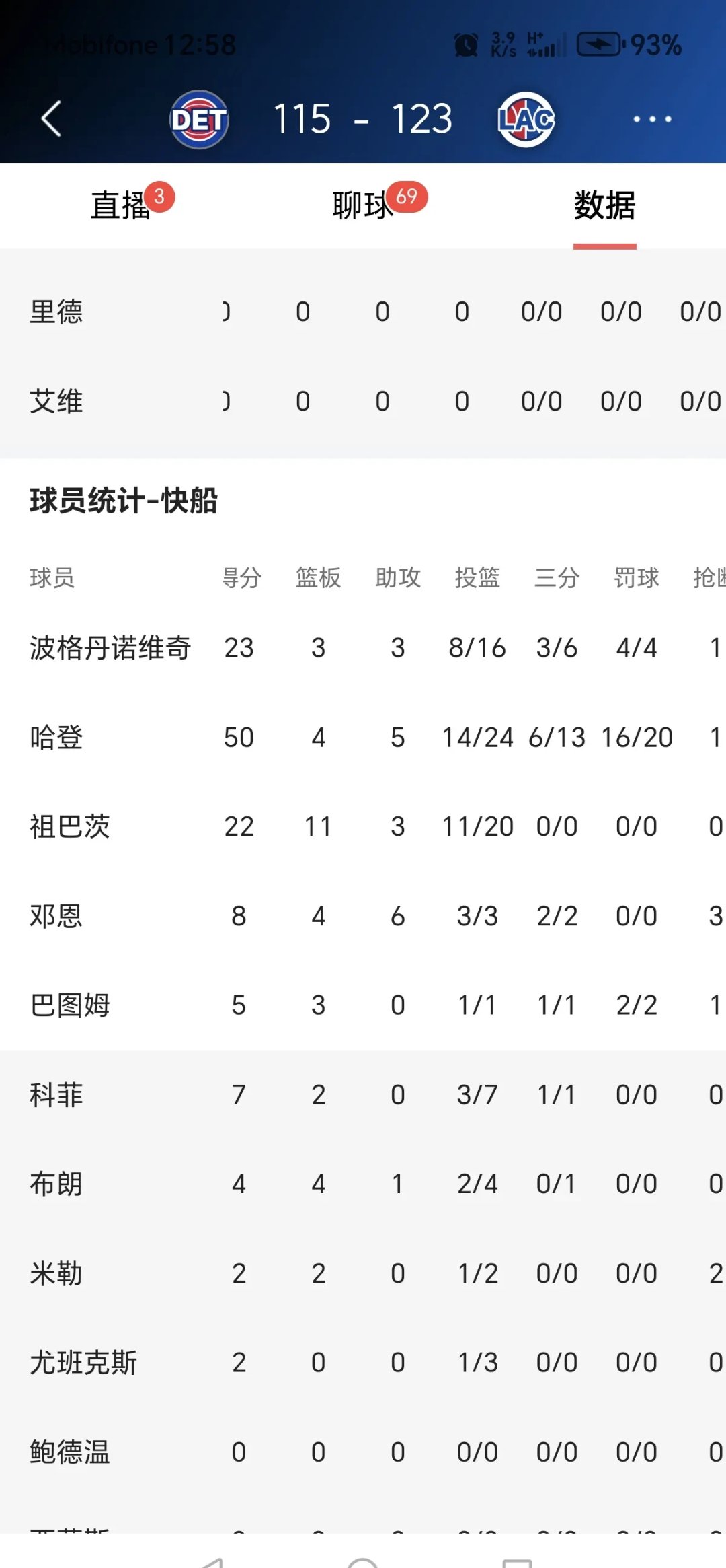关于Ming关键时刻高光表现，快船助力球队获胜！的信息